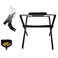 Scie à table de précision pour le travail du bois 15Ah avec système de protection contre les surcharges, machine à couper le bois, scie à table coulissante pour le travail du bois
