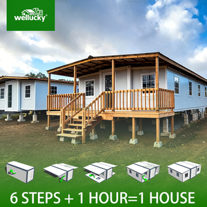 WELLUCKY - Casas Prefabricadas Modulares Plegables y Móviles Directamente de Fábrica, Casa Contenedor Económica, Casa de Camping Desmontable, Casa Móvil - Product Image 1