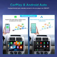 Radio para Auto Podofo de 13.1'' con Pantalla IPS 2K, 8 Núcleos, 4+64GB, Android, CarPlay, con Módem 4G, Android Auto, WiFi, GPS, DSP, RDS