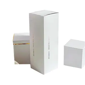Custom Logo Cardboard Paper Cosmetic Skincare Gift Box Luxury Folding Packaging Boxes for Perfume Body Butter