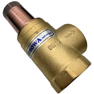 DN32 katup bypass dioperasikan tekanan air diferensial (G1-1/4 "FBSP) dengan kepala 15 atau 30m meningkatkan tingkat pompa panas otomatis