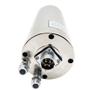 Moteur de broche CNC JGD-80C3-2.2KW 80MM 2.2KW ER20 24000RPM refroidi par eau 2200W pour routeur CNC - Product Image 6