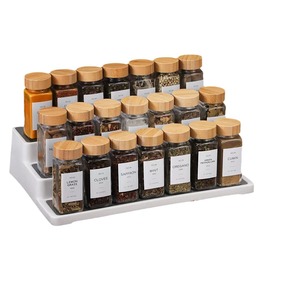 Hot Sale 120ML Wood <strong>Spice</strong> Jars <strong>Labels</strong> 4 oz Bamboo Lids Minimalist Farmhouse <strong>Spice</strong> <strong>Labels</strong> Stickers Eco-Friendly Dishwasher Safe - Product Image 5