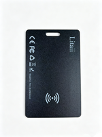 Carte de suivi GPS intelligente ultra-mince, double système de positionnement mondial, compatible iOS Find My et Android Find Device, recharge sans fil, étanche