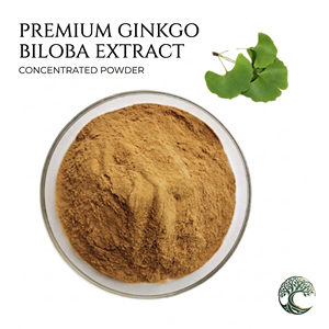 Estratto di Ginkgo Biloba di Alta Qualità, Integratore a Base di Erbe, 24% Flavonoidi, 6% Lactone in Polvere, Coltivazione Artificiale Garantita - Product Image 2