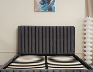 Design moderno 140x200 letti in velluto popolari letti imbottiti per <span class=keywords><strong>letto</strong></span> da <span class=keywords><strong>letto</strong></span> 140x200 - Product Image 6