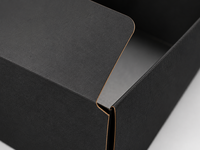 Boîte à sushi noire mate haut de gamme avec compartiment intérieur, emplacement pour coupelle à sauce, conception anti-déplacement, logo personnalisable, élégante pour la présentation des aliments
