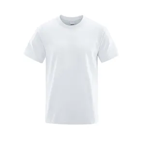 Wholesale Men T-shirts Print Bulk Blank Plain Pattern Formal Printing 100% Cotton NO MOQ Custom Men 13COLORS Blank Sublimation