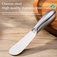 Ensemble de couteaux à fromage en acier inoxydable à manche creux, comprenant des couteaux à fromage, des couteaux à beurre, des couteaux à gâteau, des fourchettes, des spatules et des outils à pizza pour la pâtisserie
