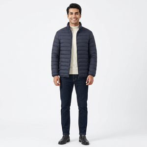 Veste matelassée personnalisée en tissu de qualité supérieure, coupe oversize, style décontracté, nouvelle collection hiver automne - Product Image 1