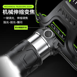 Lampe frontale LED A57 30W rechargeable par USB, haute intensité, pour la pêche nocturne en plein air et les aventures - Product Image 4