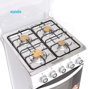 Xunda - Cocina de Gas Independiente con <span class=keywords><strong>Horno</strong></span> Integrado de 500 mm, Color Blanco, 4 Quemadores de Gas, Precio Económico - Product Image 6