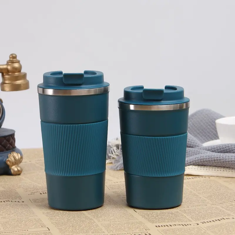 17Oz tùy chỉnh Nalgene BPA free thép không gỉ rộng miệng chai nước thể thao phòng tập thể dục văn phòng cốc cà phê cốc với nắp lật