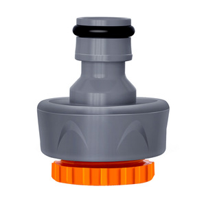 Conector Estándar Universal Recubierto de Plástico Naranja Gris ABS Roscado para Conexión de Grifo de Manguera de Agua para Lavado de Autos 16 bar Máx. - Product Image 4