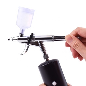 Kit aérographe avec mini compresseur pour la peinture de chaussures et de baskets personnalisées, brosse à air durable incluse - Product Image 6