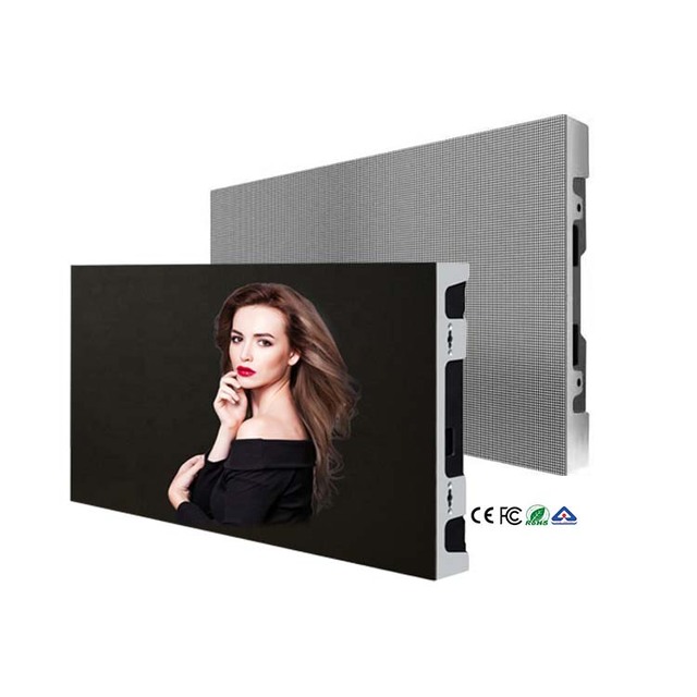 Fixed HD Led Display Screen 600*337.5*52mm Indoor Led Tv Display Fine Pixel Pitch Led Screen Display P0.9 P1.8mm
