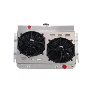 Radiador de aluminio para <span class=keywords><strong>Dodge</strong></span> Challenger Charger 1968-1974 Plymouth Satellite Barracuda Coronet con o sin cubierta de ventilador - Product Image 5