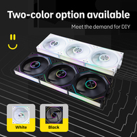 Ventilateurs de jeu sans fil RGB haute performance 120 mm, nouveau dissipateur thermique en aluminium Prism, refroidisseur d'air pour boîtier PC, kit 3 pièces pour CPU