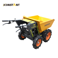 Mini Dumper con Tracción en las 4 Ruedas y Capacidad de Carga de 250 kg