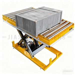 Hidrolik sistem hidrolik listrik presisi tinggi meja angkat gunting tetap sangat rendah suplai pabrik langsung bersertifikasi CE - Product Image 2