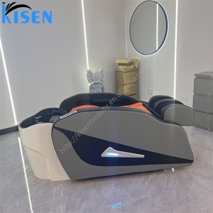 Kisen Factory Unidad de Lavacabezas para Salón de Belleza con Sillón de Lavado de Cabello y Masaje Tailandés con Asiento Ajustable - Product Image 5