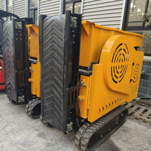 Htjc430 động cơ xăng DIESEL Máy Nghiền đá di động máy nghiền bánh xích thủy lực hiệu suất cao Máy Nghiền hàm di động - Product Image 3