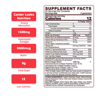 Gummies au collagène de qualité supérieure avec multivitamine à la biotine 5 types de collagène hydrolysé pour le soutien des articulations des cheveux Saveur de fraise