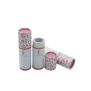 Cylindrical Paper Tube Packaging - Custom Printed for Cosmetic Bottles of Essential Oils, Skincare Products - Product Image 2