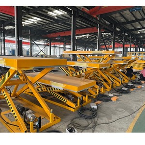 High Quality Hydraulic Fixed Scissor Cargo <strong>Lift</strong> <strong>Rotating</strong> Platform in Floor 1000kg Vertical Electric Scissor Platform <strong>Lift</strong> <strong>Table</strong> - Product Image 3