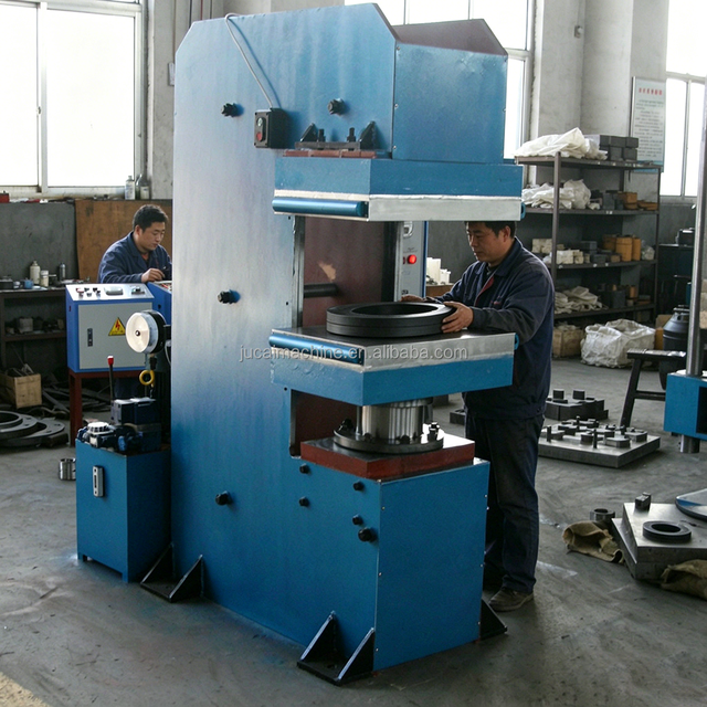 Framesilicone  Rubber Tire Vulcanizing Press Machine - Automatic Mold Push Pull System