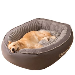 Cama para Perro Desmontable y Lavable para las Cuatro Estaciones, Cama para Perro Grande, Alfombra de Verano para Perro, Sofá para Mascotas, Golden Retriever, Algodón Puro - Product Image 1