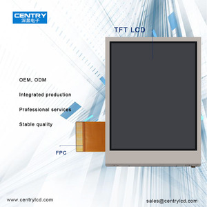 Transflective ánh sáng mặt trời có thể đọc được 3.5 inch LCD hiển thị 240*320 QVGA ili9341v điều khiển IC LCD Bảng điều chỉnh 3.5" - Product Image 6