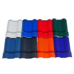 Feuille de pvc de tuile d'upvc telha tejas de pvc para techos société de fabrication de tuile de toit de résine synthétique de <span class=keywords><strong>couvreur</strong></span> en Chine - Product Image 1