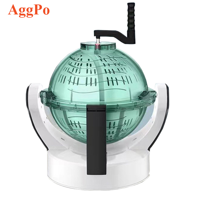 Household Outdoor Multifunctional Hand-crank Laundry Washing Basket Dehydration Free Electricity Drum Ball Washing Machine