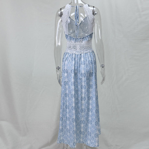 Vestido de Verano 2026 para Mujer, Estampado Floral, con Tirantes Finos, Volantes, Estilo Bohemio, para Playa o Boda - Product Image 6
