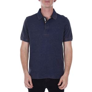 Camiseta de Mezclilla Casual para Hombre de Algodón de Alta Calidad, Manga Corta, Lisa, Transpirable, Colores Personalizados, Secado Rápido, 240g - Product Image 4