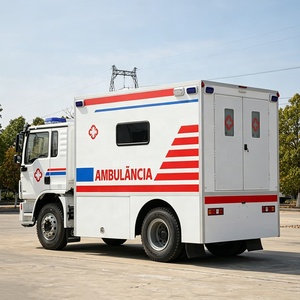 Ambulance SHACMAN L3000 à toit surélevé, conduite à droite, haute qualité, état neuf, transmission automatique 8AT, moteur diesel - Product Image 1