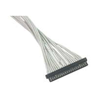 Harnais de câblage personnalisé Linksunet HRS Original 0.8mm Pitch DF52-20P-0.8C+DF52-2832PCF+UL1571-28AWG OD0.6MM