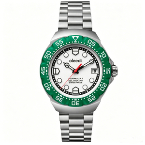 Orologio da Uomo Casual Business al Quarzo con Cinturino in Silicone da 43mm, Cassa in Lega, Stile Retrò, Eco-friendly, Analogico, di Gran Tendenza - Product Image 3