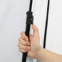 Tente de douche Pop Durable quatre saisons pour 2 personnes, abri instantané portable pour l'intimité, cabine de change/toilettes extérieure imperméable à double compartiment