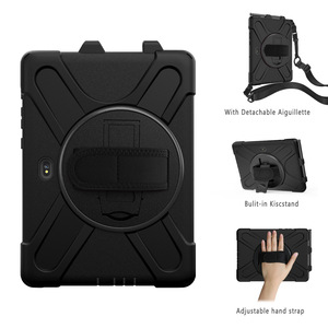 Housse antichoc pour tablette PC + bandoulière en silicone pour <span class=keywords><strong>Samsung</strong></span> Galaxy <span class=keywords><strong>Tab</strong></span> Active 5 Pro Armor Case Active <span class=keywords><strong>4</strong></span> Pro - Product Image 1