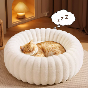 سرير القط الشتوي الدافئ والمريح بنمط صلب-عش القط يقبل حسب الطلب - Product Image 6