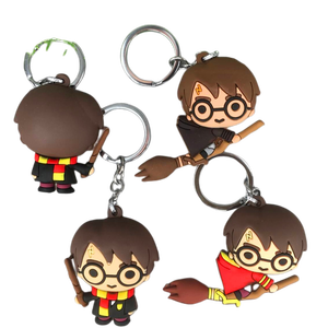 <span class=keywords><strong>Harry</strong></span> <span class=keywords><strong>Porter</strong></span> 3D Kawaii Модель брелок ПВХ резиновый брелок с 3D ювелирный дизайн подарок для держателя ключей - Product Image 1