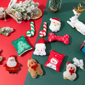 Juguetes navideños para mascotas transfronterizos Estilo de explosiones con llamada BB Peluche súper suave resistente a los arañazos resistente a mordeduras para perros - Product Image 1