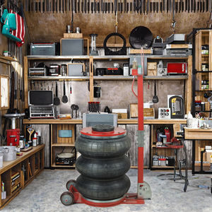 Portable <strong>Car</strong> Lifting Pneumatic Lifter 3T Air <strong>Jack</strong> with Steel Construction Standard Tools for Vehicle Lift Rubber Tools Included - Product Image 4