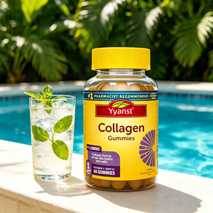 Gomitas de Colágeno 60 Unidades # 1 Suplemento Dietético Diario Recomendado por Farmacéuticos con Complejo de Vitamina C para el Cabello, la Piel y las Uñas - Product Image 5