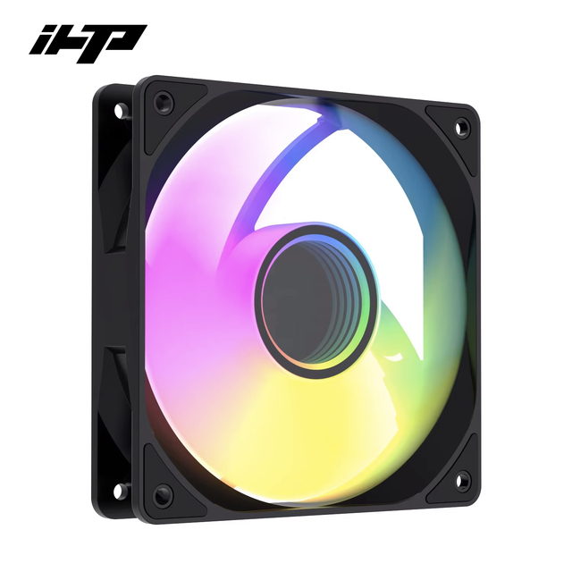 High Performance Custom Design PC Case Fan Factory RGB Fan 120*120*25mm ATX Fan
