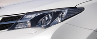 Couvercle de lentille de coque de phare avant d'accessoires d'auto pour Toyota RAV4 2013 2014 2015
