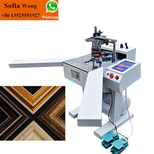 Di alta Qualità Desktop di CNC Del Chiodo Macchina Angolo Photo Frame <span class=keywords><strong>Punto</strong></span> <span class=keywords><strong>Croce</strong></span> Cornice Macchina - Product Image 3