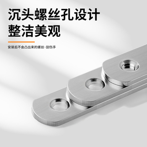 Soporte de Ángulo de Acero Inoxidable Hongtai Hardware, Conector Reforzado en Forma de L de 90 Grados para Estantes - Product Image 3